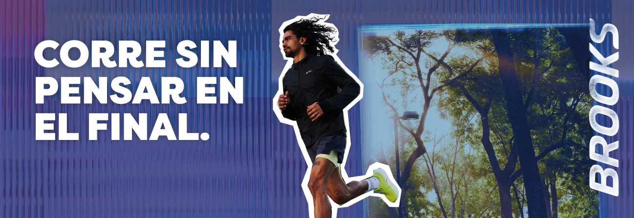 Brooks corre sin pensar en el final